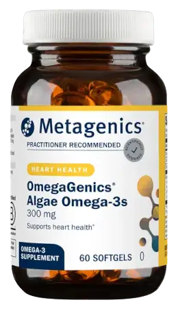 Metagenics OmegaGenics Algae Omega 3s 300mg