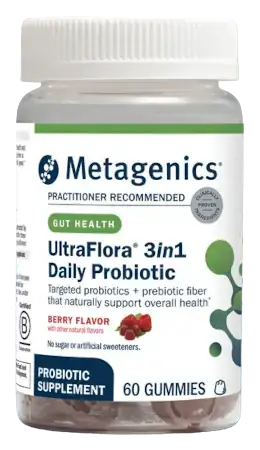 Metagenics UltraFlora 3 in 1 Daily Probiotic